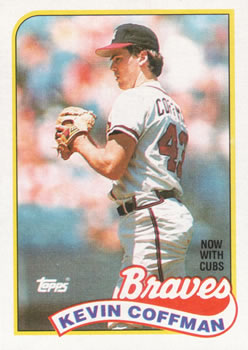 #488 Kevin Coffman - Chicago Cubs - 1989 Topps Baseball