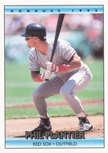 #488 Phil Plantier - Boston Red Sox - 1992 Donruss Baseball