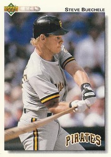 #488 Steve Buechele - Pittsburgh Pirates - 1992 Upper Deck Baseball