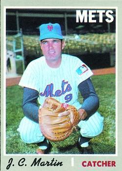 #488 J.C. Martin - New York Mets - 1970 Topps Baseball
