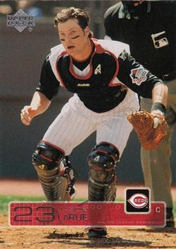 #488 Jason LaRue - Cincinnati Reds - 2003 Upper Deck Baseball