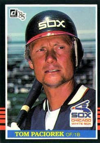 #488 Tom Paciorek - Chicago White Sox - 1985 Donruss Baseball