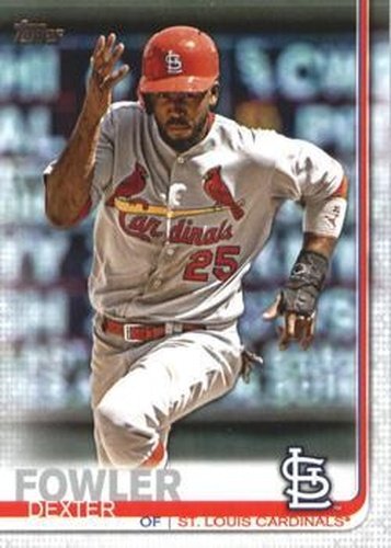 #488a Dexter Fowler - St. Louis Cardinals - 2019 Topps Baseball