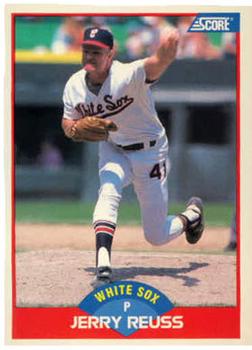 #489 Jerry Reuss - Chicago White Sox - 1989 Score Baseball