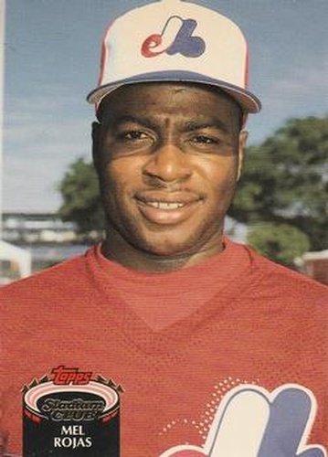 #489 Mel Rojas - Montreal Expos - 1992 Stadium Club Baseball