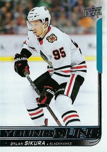 #489 Dylan Sikura - Chicago Blackhawks - 2018-19 Upper Deck Hockey