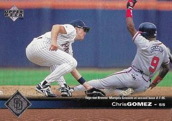#489 Chris Gomez - San Diego Padres - 1997 Upper Deck Baseball