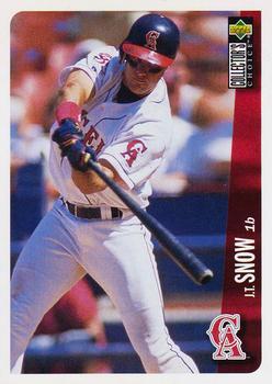 #489 J.T. Snow - California Angels - 1996 Collector's Choice Baseball
