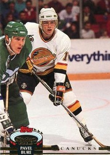 #489 Pavel Bure - Vancouver Canucks - 1992-93 Stadium Club Hockey