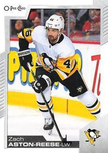 #489 Zach Aston-Reese - Pittsburgh Penguins - 2020-21 O-Pee-Chee Hockey