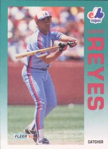 #489 Gilberto Reyes - Montreal Expos - 1992 Fleer Baseball