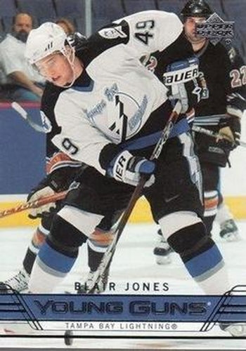 #489 Blair Jones - Tampa Bay Lightning - 2006-07 Upper Deck Hockey
