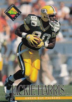 #48 Jackie Harris - Green Bay Packers - 1994 Pro Line Live Football