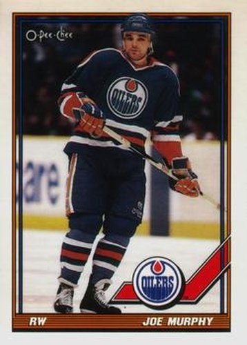 #48 Joe Murphy - Edmonton Oilers - 1991-92 O-Pee-Chee Hockey