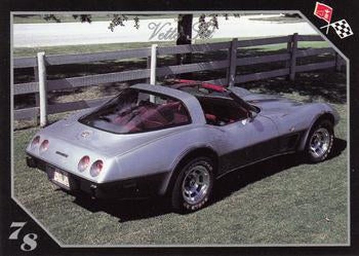 #48 1978 Corvette Sport Coupe - 1991 Collect-A-Card Vette Set