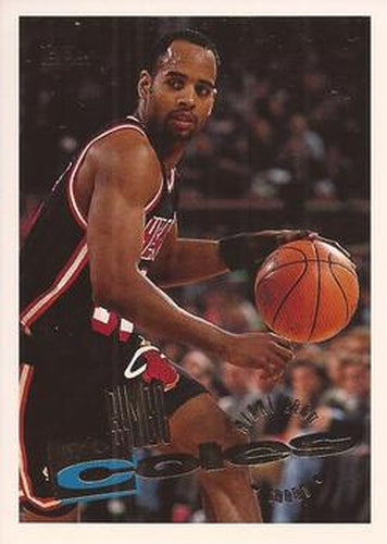 #48 Bimbo Coles - Miami Heat - 1995-96 Topps Basketball