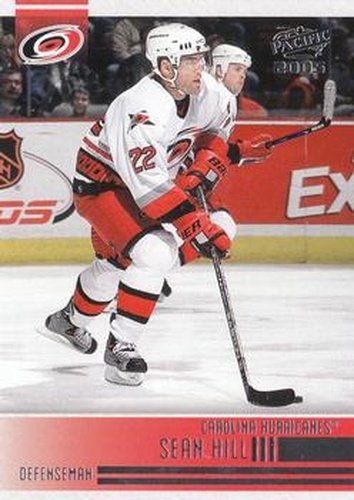 #48 Sean Hill - Carolina Hurricanes - 2004-05 Pacific Hockey