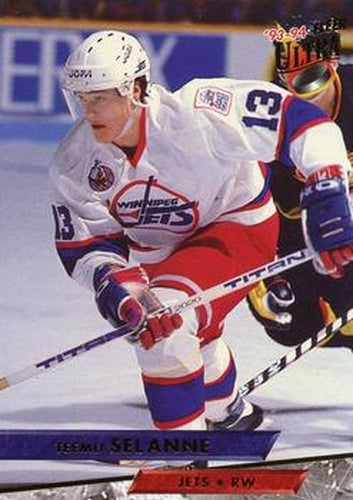 #48 Teemu Selanne - Winnipeg Jets - 1993-94 Ultra Hockey