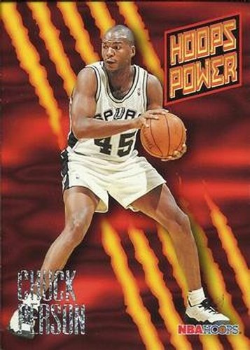 #PR-48 Chuck Person - San Antonio Spurs - 1994-95 Hoops Basketball - Power Ratings