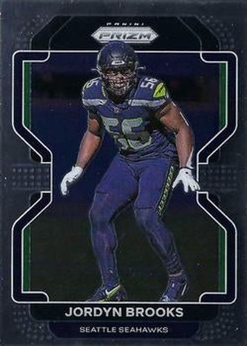 #48 Jordyn Brooks - Seattle Seahawks - 2021 Panini Prizm Football