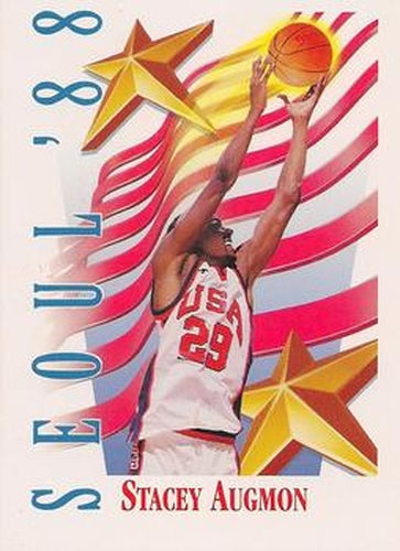 #548 Stacey Augmon - USA - 1991-92 SkyBox Basketball