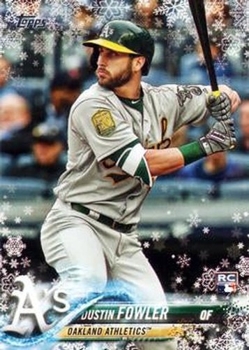 #HMW48 Dustin Fowler - Oakland Athletics - 2018 Topps Holiday Baseball