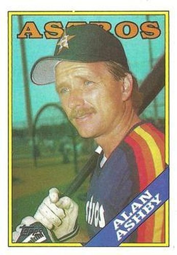 #48 Alan Ashby - Houston Astros - 1988 Topps Baseball