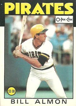 #48 Bill Almon - Pittsburgh Pirates - 1986 O-Pee-Chee Baseball