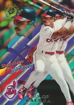 #48 Carlos Baerga - Cleveland Indians - 1995 Stadium Club Baseball