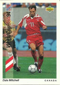 #48 Dale Mitchell - Canada - 1993 Upper Deck World Cup Preview English/Spanish Soccer