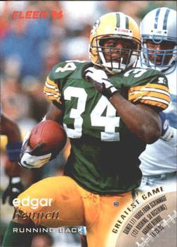 #48 Edgar Bennett - Green Bay Packers - 1996 Fleer Football