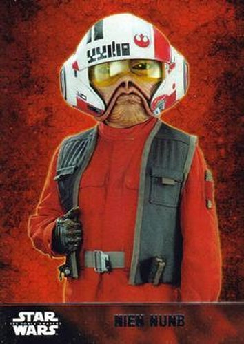 #48 Nien Nunb - 2015 Topps Star Wars The Force Awakens
