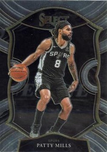 #48 Patty Mills - San Antonio Spurs - 2020-21 Panini Select Basketball