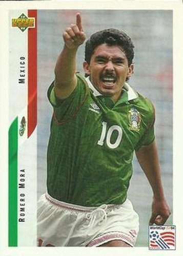 #48 Romero Mora - Mexico - 1994 Upper Deck World Cup Contenders English/Spanish Soccer