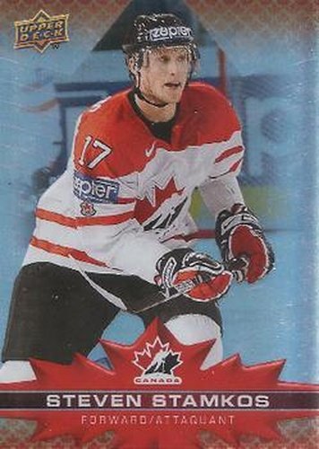 #48 Steven Stamkos - Canada - 2021-22 Upper Deck Tim Hortons Team Canada Hockey