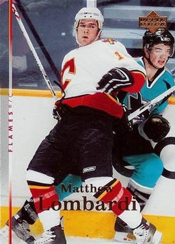 #48 Matthew Lombardi - Calgary Flames - 2007-08 Upper Deck Hockey