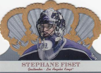 #48 Stephane Fiset - Los Angeles Kings - 2000-01 Pacific Crown Royale Hockey