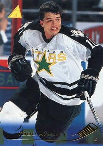 #48 Todd Harvey - Dallas Stars - 1995-96 Pinnacle Hockey