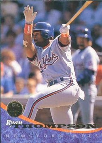 #48 Ryan Thompson - New York Mets - 1994 Leaf Baseball