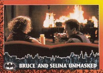 #48 Bruce and Selina Unmasked - 1992 Topps Batman Returns