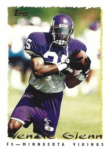 #48 Vencie Glenn - Minnesota Vikings - 1995 Topps Football