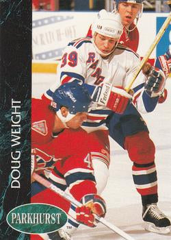 #115 Doug Weight - New York Rangers - 1992-93 Parkhurst Hockey