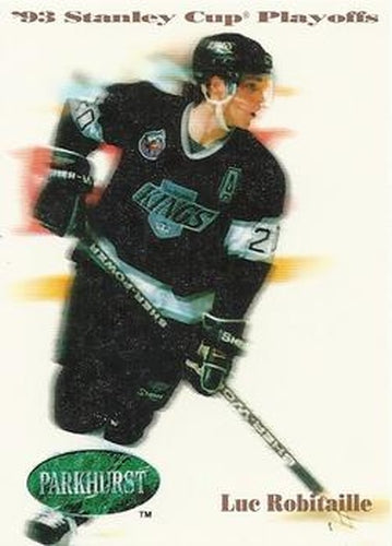 #501 Luc Robitaille - Los Angeles Kings - 1992-93 Parkhurst Hockey