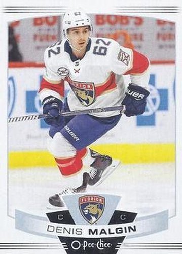 #490 Denis Malgin - Florida Panthers - 2019-20 O-Pee-Chee Hockey
