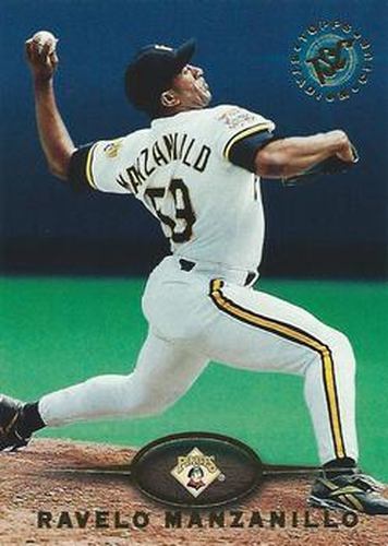 #490 Ravelo Manzanillo - Pittsburgh Pirates - 1995 Stadium Club Baseball