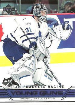 #490 Jean-Francois Racine - Toronto Maple Leafs - 2006-07 Upper Deck Hockey