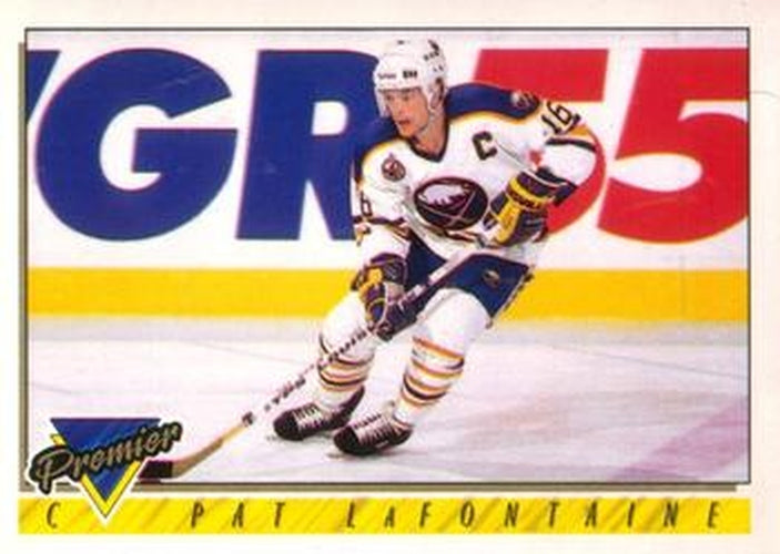 #490 Pat LaFontaine - Buffalo Sabres - 1993-94 O-Pee-Chee Premier Hockey