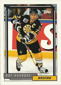 #221 Ray Bourque - Boston Bruins - 1992-93 Topps Hockey