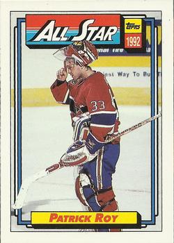 #263 Patrick Roy - Montreal Canadiens - 1992-93 Topps Hockey