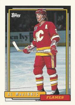 #452 Al MacInnis - Calgary Flames - 1992-93 Topps Hockey